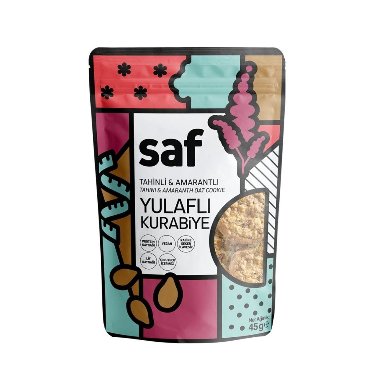 Tahinli Amarantli Yulafli Kurabiye 45 Gr The Life Co Saglikli Yasam Urunleri Granola Musli Tahil Ezmeleri The Life Co