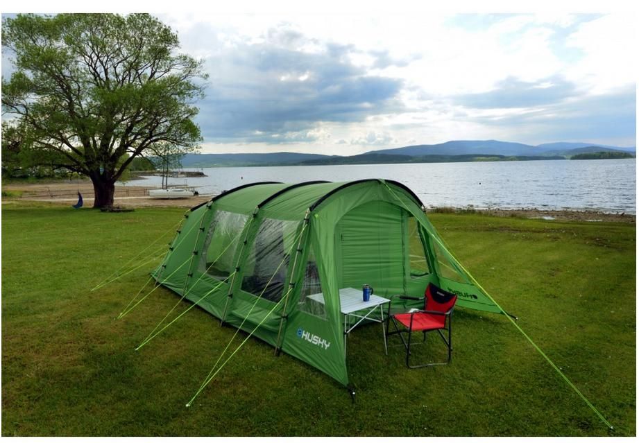Husky Caravan Yesil 17 M Cadir Husky Cadirlar