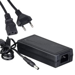 Technomax TM-2110 12 Volt - 5 Amper Plastik Kasa Masaüstü Adaptör 5.5x2.5 Uç
