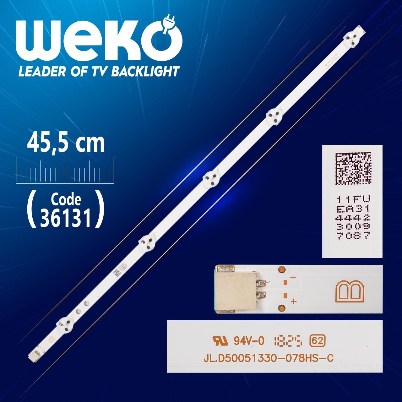 jl d50051330 078hs c btype 5 ledli 45 5 cm tv led bar fiyati