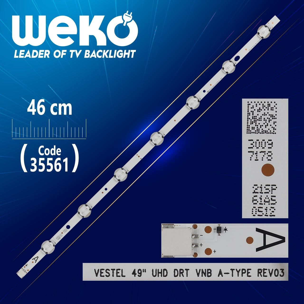 vestel 49 uhd drt vnb a type rev03 46 cm 7 ledli wk 1079 tv led bar fiyati
