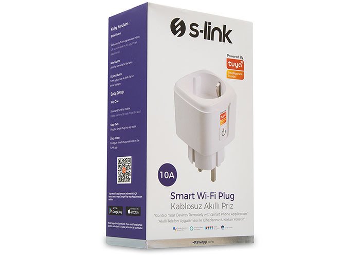 SLink Swapp SL02 Tuya Destekli 10 Amper Wifi Akıllı Priz Fiyatı