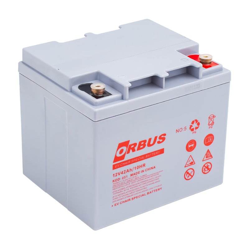 Orbus 12 V 42 A Engelli Arac Akusu 197x165x175 Mm Fiyati