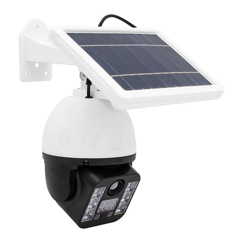 Powermaster T-30 Solar Panelli Hareket Sensörlü Ledli Maket Kamera İçerik