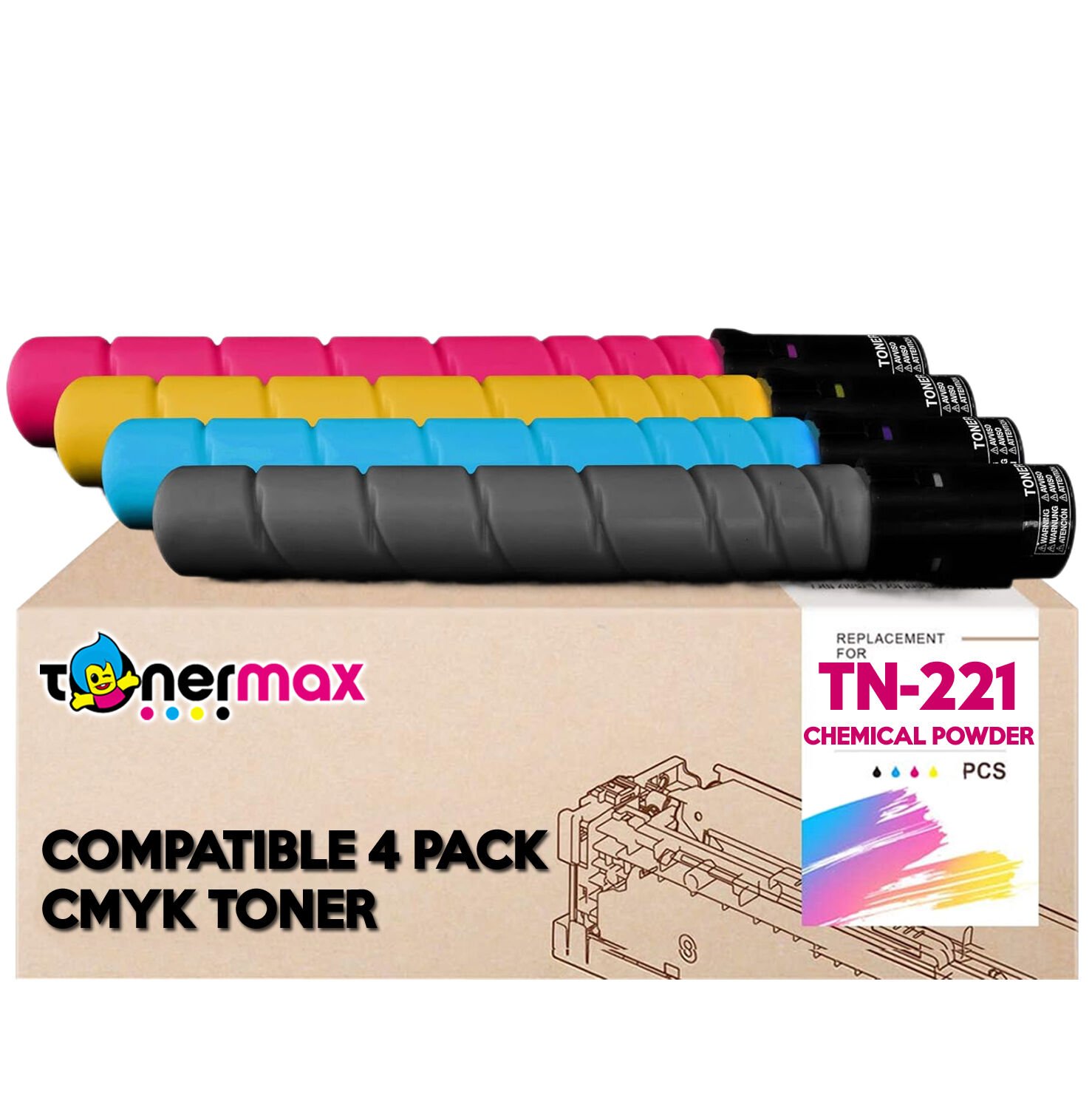 Konica Minolta TN-221 Muadil Toner / Bizhub C227 / C287