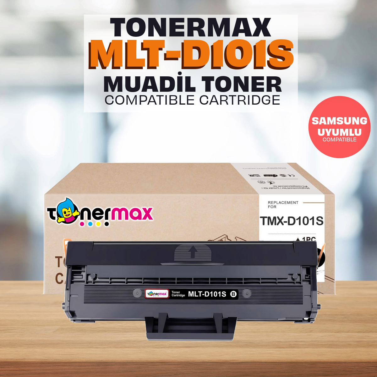 TonerMAX® TMX-MLTD101 Muadil Toner