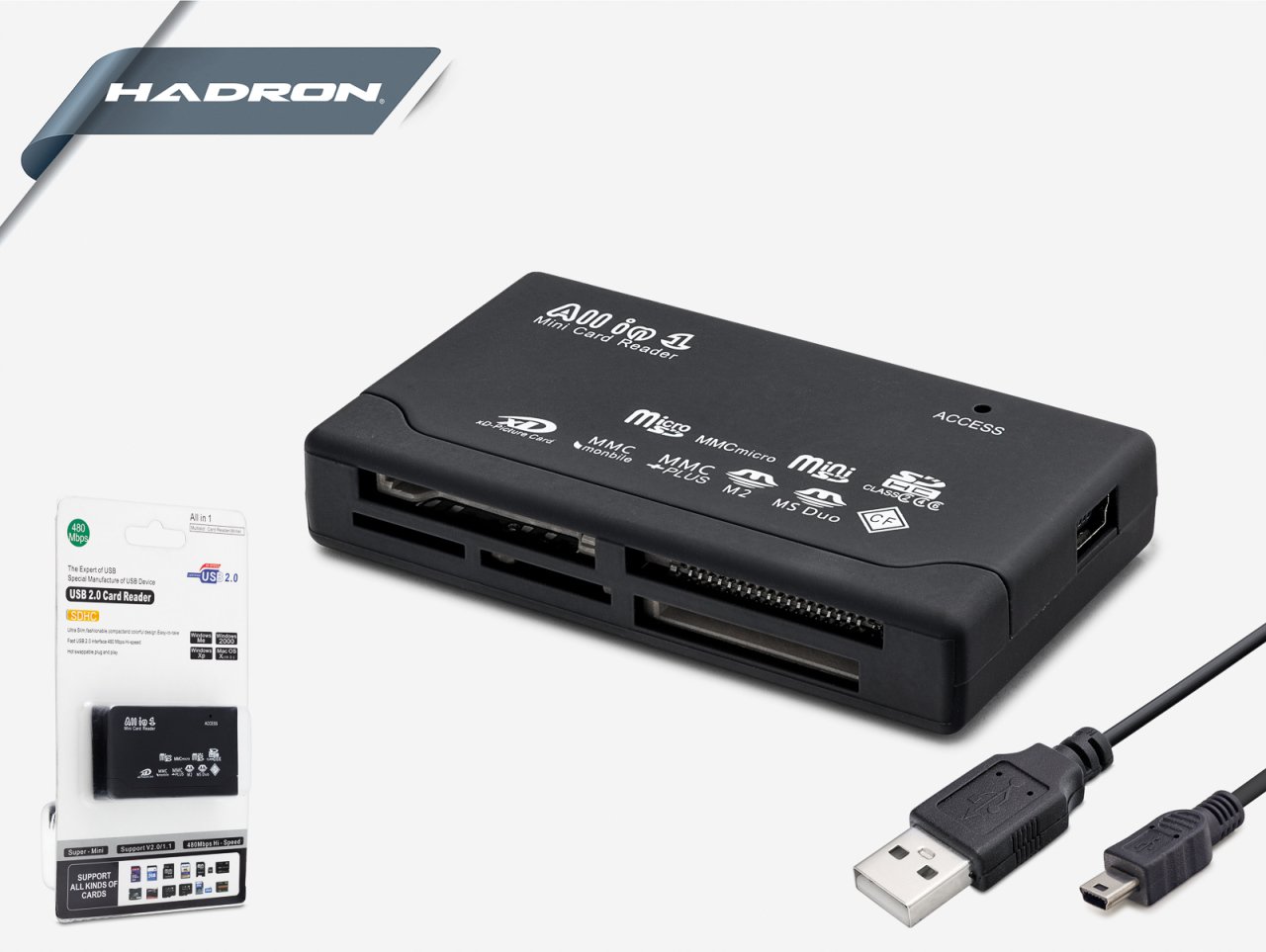 HADRON HD191 Multi Card Reader