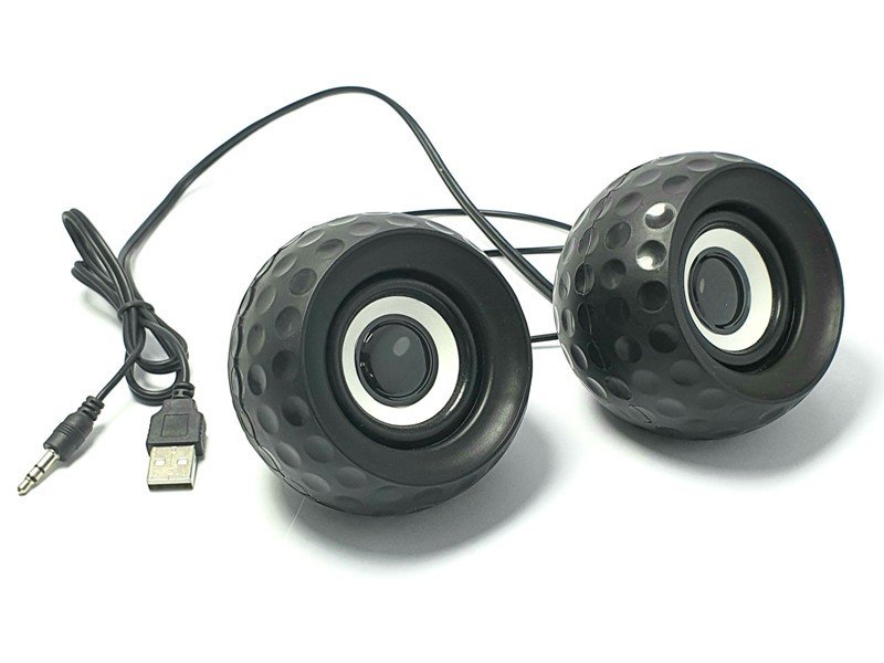 Magicvoice 1+1 USB Mini Hoparlör Speaker - Siyah
