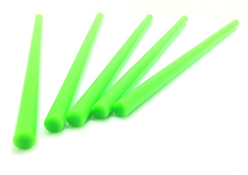 electroon Yeşil Çubuk Silikon Mum 11.2mm - 1Adet