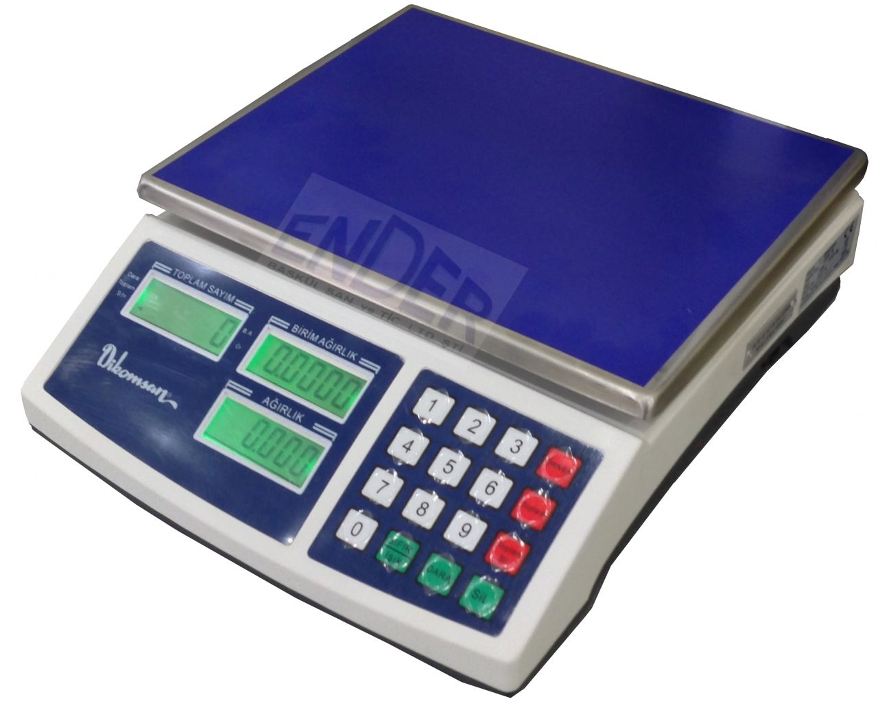 Dikomsan Jcs 30 Kg 1 Gr Sayim Terazisi