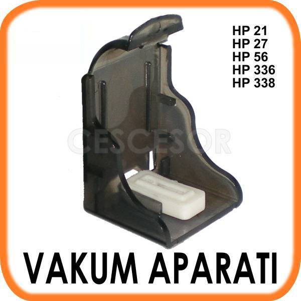 hp uyumlu siyah kartus vakum dolum aparati