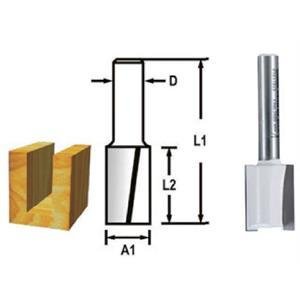 Makita D-47612 Dalma Düz Kanal Freze Bıçağı (Çift Bıçak) 8mm