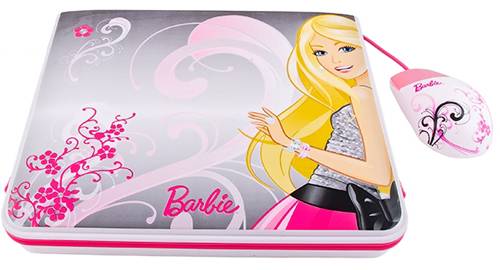 barbie 80 fonksiyonlu turkce ingilizce konusabilen egitici laptop isikli ekran