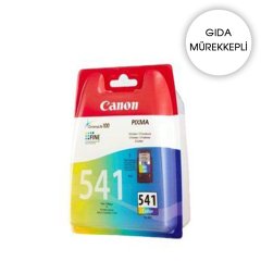 GIDA KARTUŞU - Canon CL-541 Renkli Mürekkep Kartuşu MG3650 MG4250 Orjinal Kartuş (Bitmeyen kartuşa uyumlu delik ve hazır)