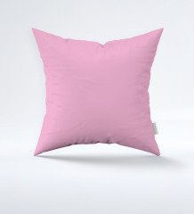 Sublimasyon Pembe Yastık Kılıfı