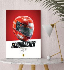 BK Gift Schumacher Tasarımlı Kanvas Tablo 30x50cm-1