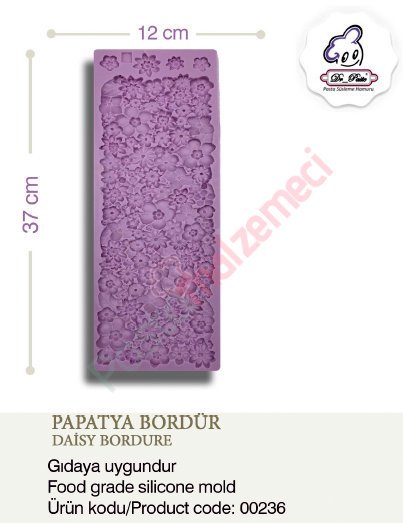 papatya bordur silikonu