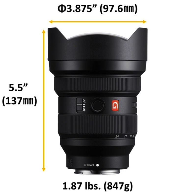 Sony FE 12-24mm f/2.8 GM Lens (20 Ekim Teslimat)