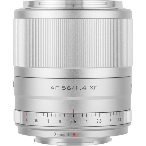 Viltrox 56mm f/1.4 STM AF Lens (Fujifilm X) Silver