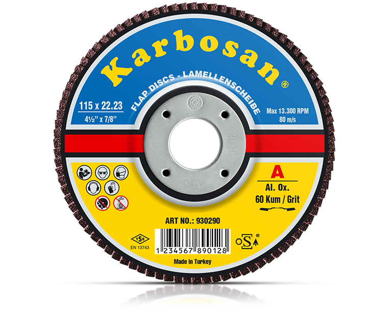 Karbosan NK Flap Disk 180x22 80 Kum en ucuz