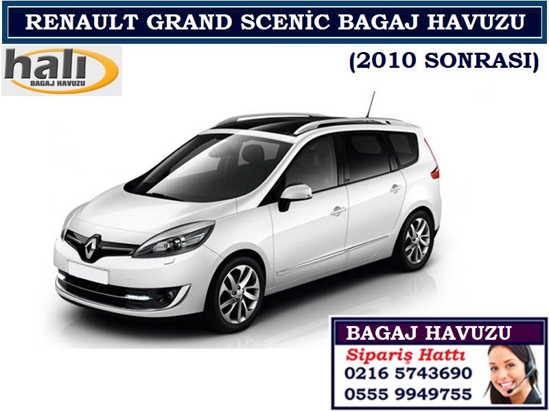 Renault Grand Scenİc Bagaj Havuzu 2010 Sonrasi Renault