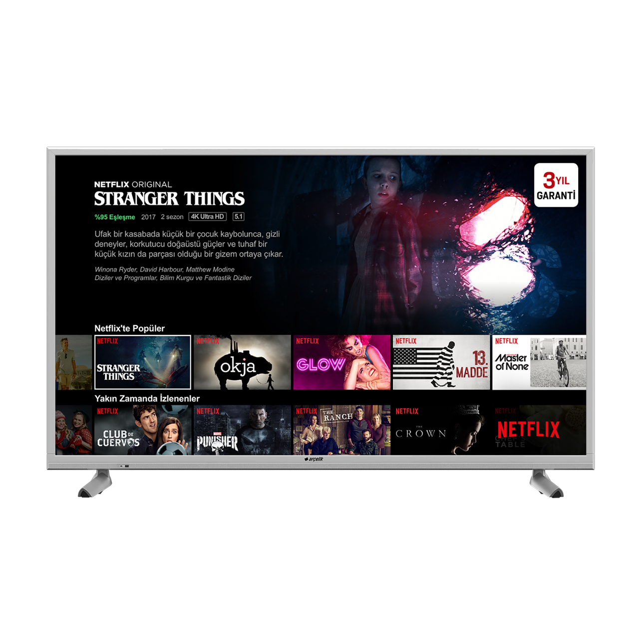 Arcelik A49l 8860 5s 4k Diamond Netflix Tv Fiyati Ve Ozellikleri Hepsinialalim