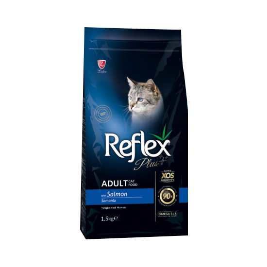 Reflex Plus Somonlu Yetişkin Kedi Maması 1.5 kg Petza