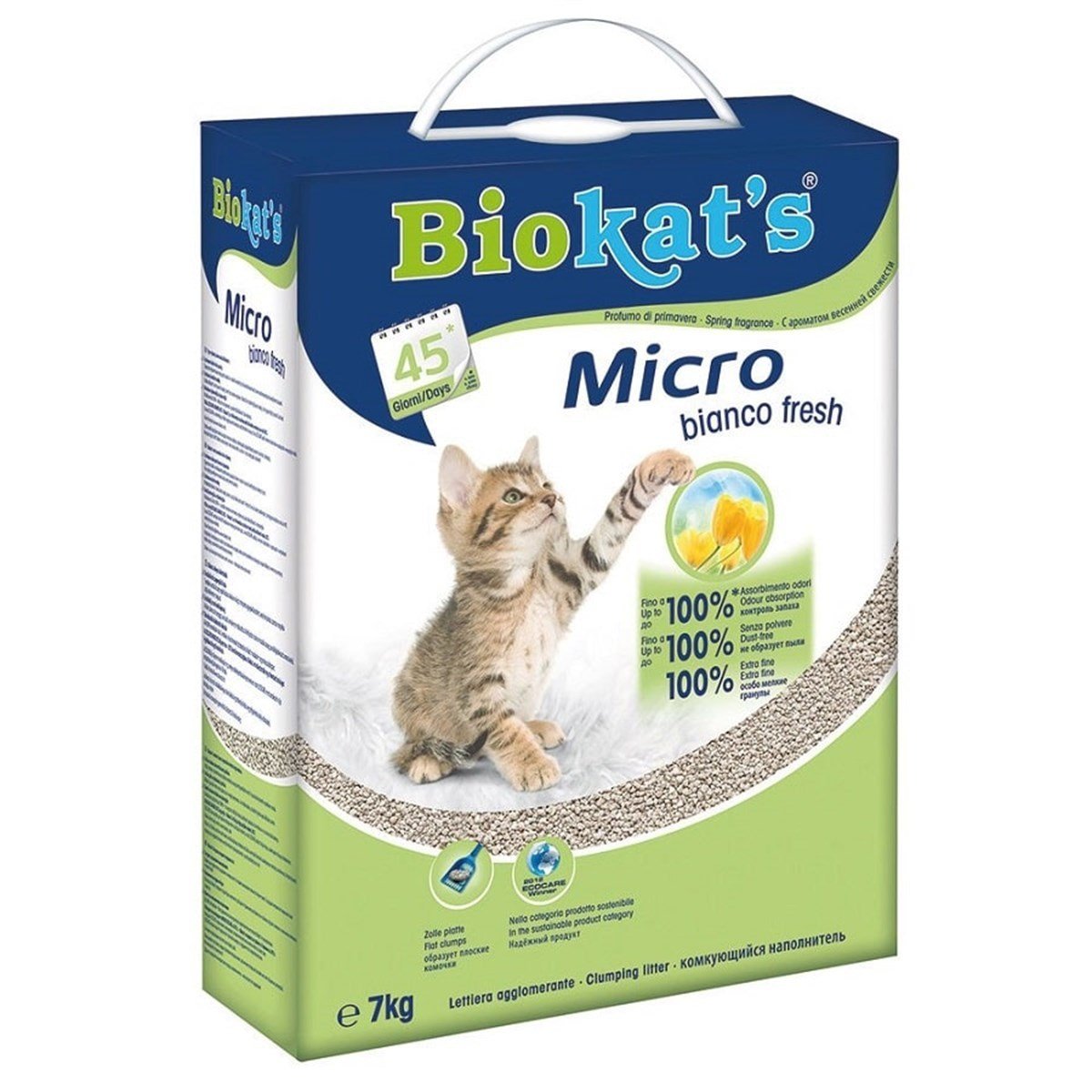 Biokats Bianco Fresh Micro Kedi Kumu 7 Kg Petza