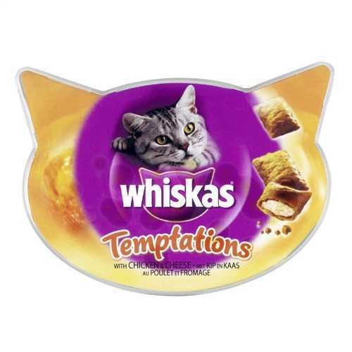 Whiskas Temptations Tavuklu Peynirli Kedi Ödülü 60 Gr Petza