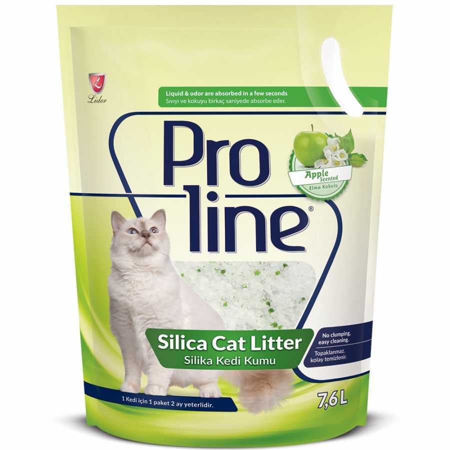 Pro line Elmalı Kedi Kumu 7,6 Lt Petza