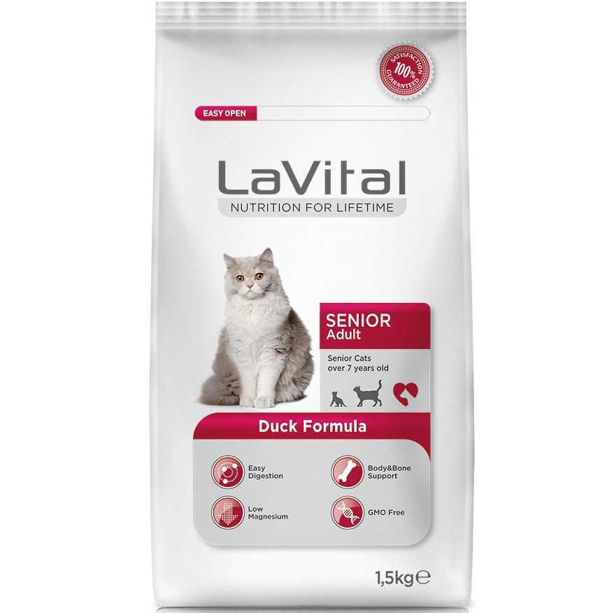 La Vital Ördekli Yaşlı Kedi Maması 1,5 Kg Petza