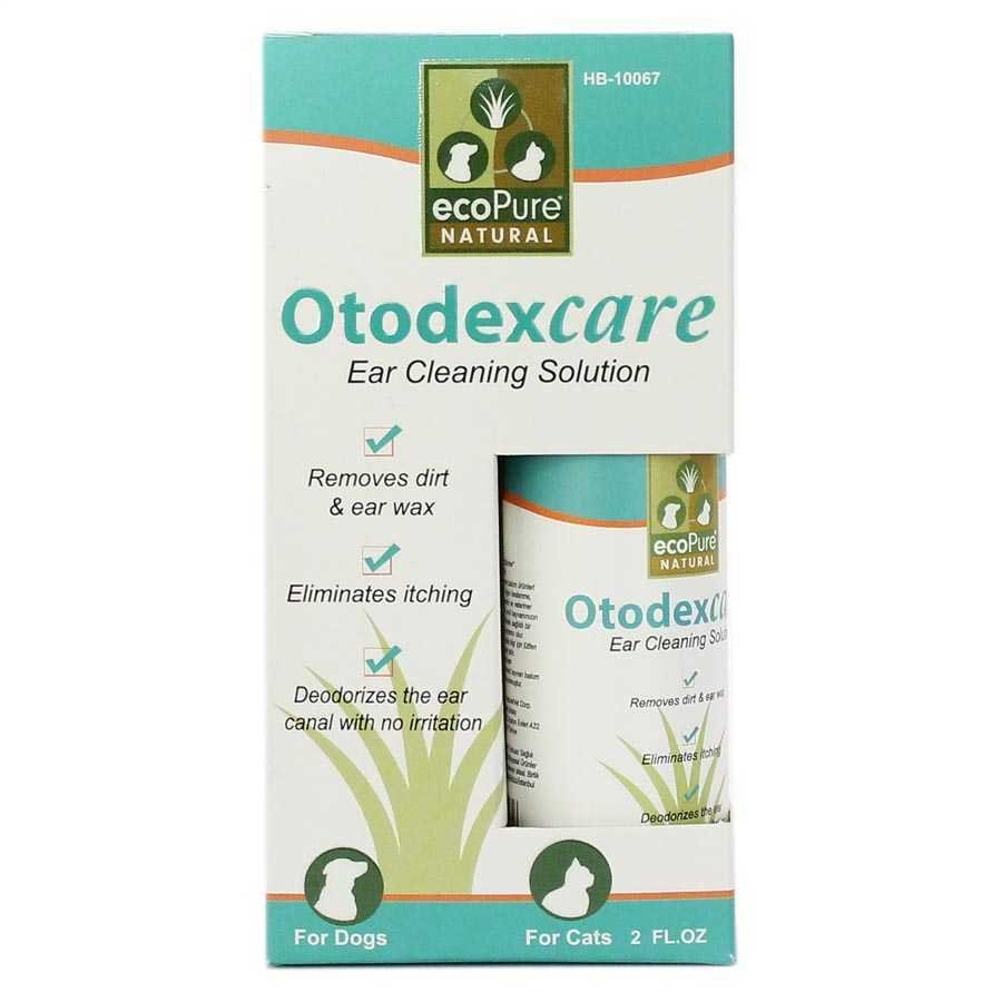 EcoPure Otodex Kedi ve Köpek Kulak Temizleme Solüsyonu 65ml Petza