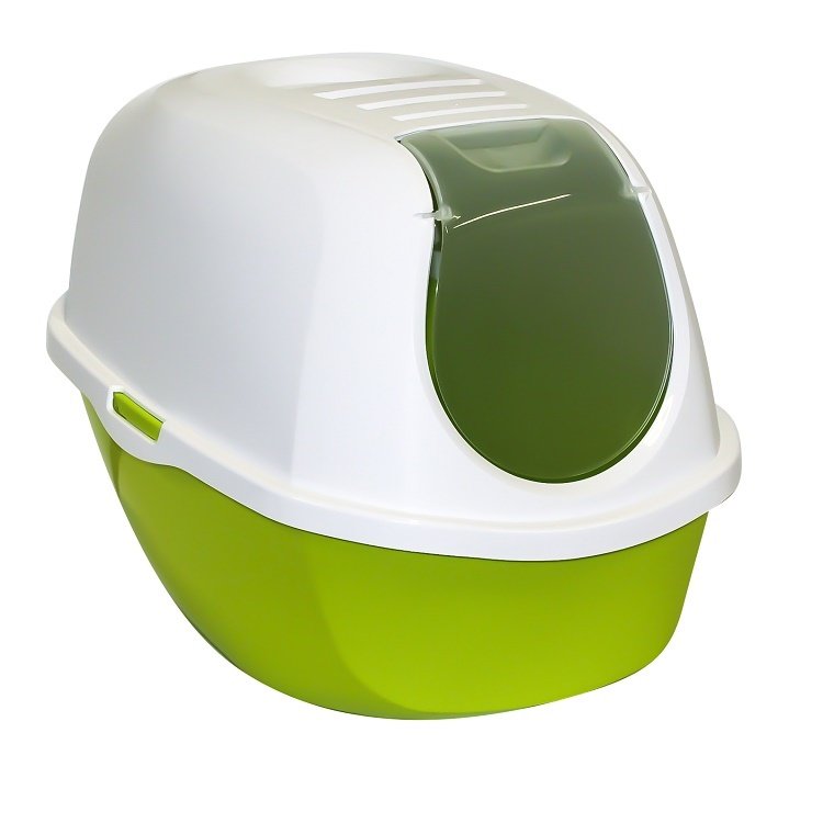 Moderna Smart Kapalı Kedi Tuvaleti 53 Cm Yeşil Petza