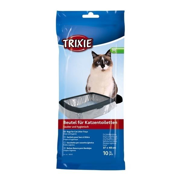 Trixie Kedi Kumu Torbası MEDIUM 37x48cm 10 Adet Petza