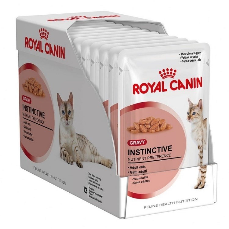 Royal Canin İnstinctive Yetişkin Kedi Konservesi 85 Gr 12 Adet Petza
