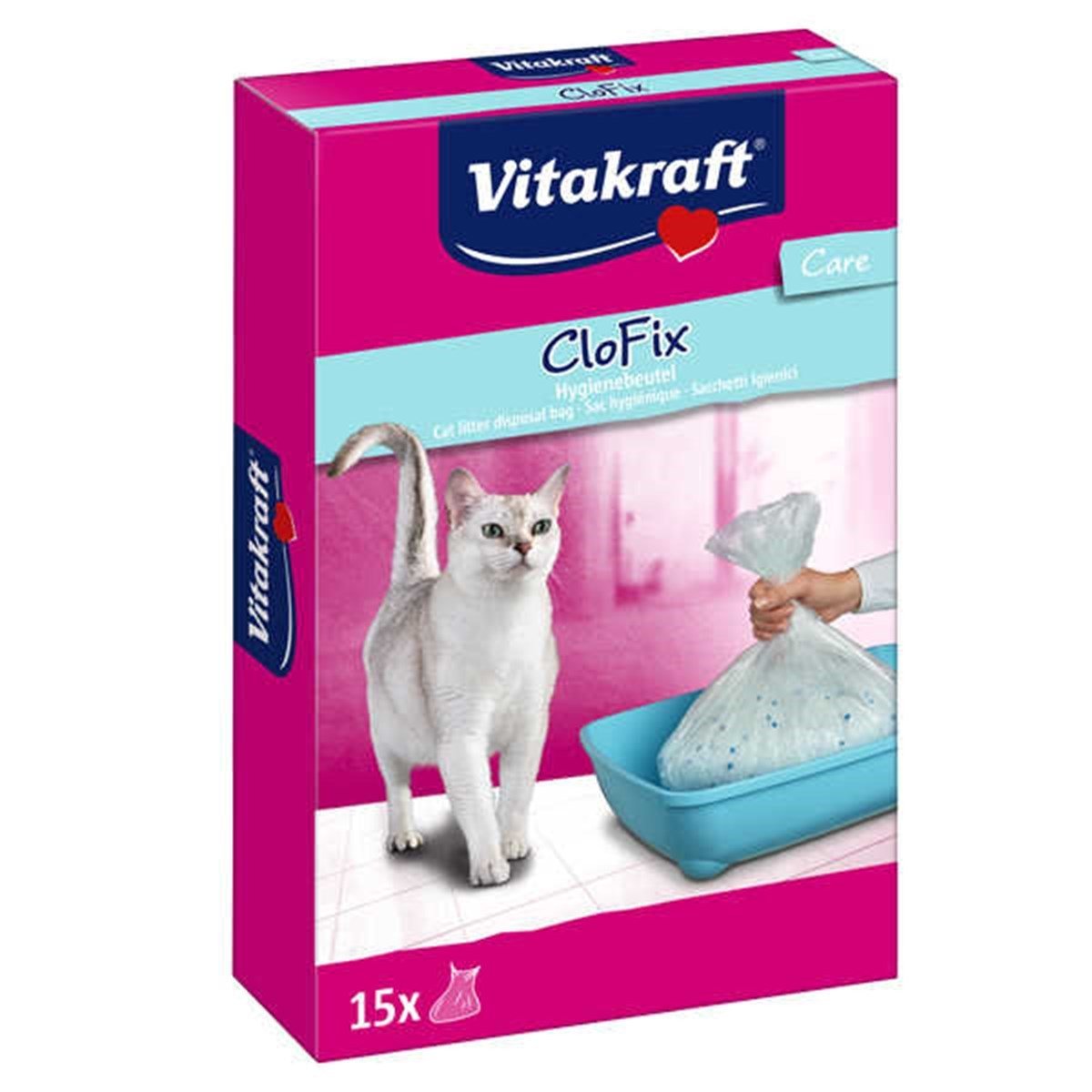 Vitakraft Kedi Kumu Poşeti 15 Adet Petza