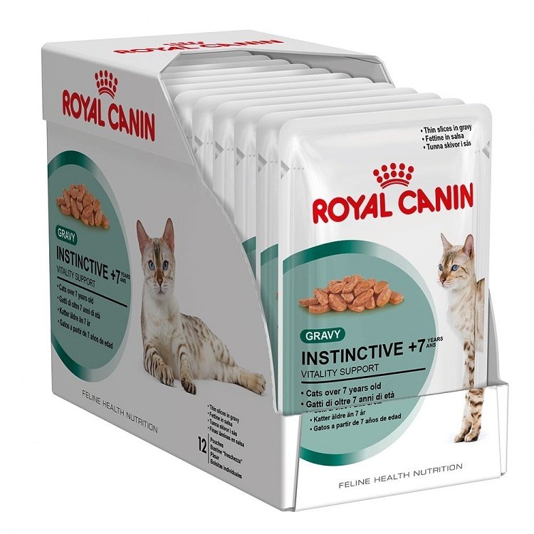 Royal Canin Instinctive +7 Yaşlı Kedi Konservesi 85 Gr 12 Adet Petza