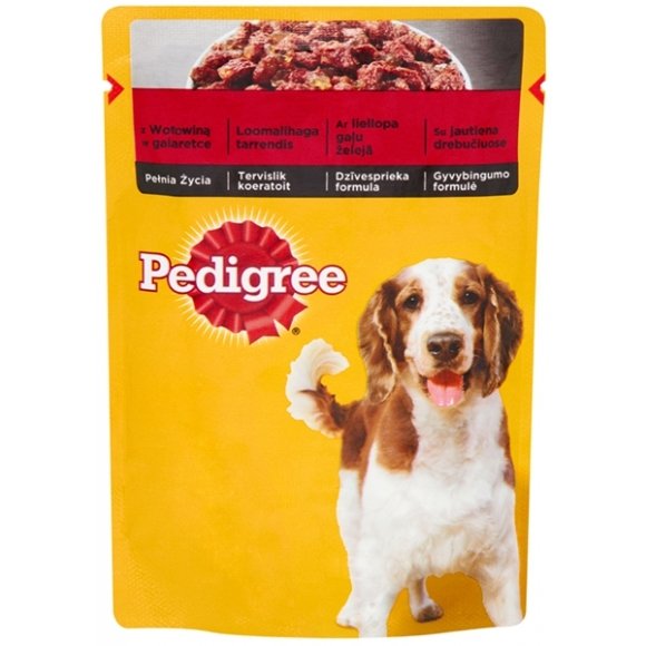 Pedigree Sigir Etli Yetiskin Kopek Konservesi 100 Gr Petza