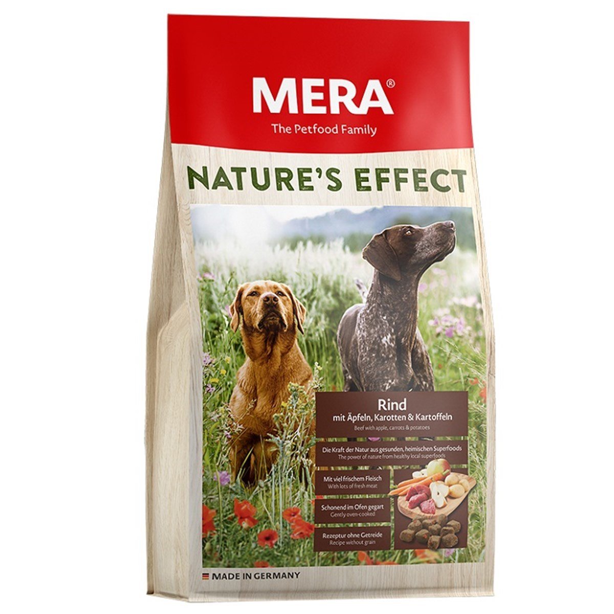 Mera Natures Effect Tahılsız Biftekli Köpek Maması 3 kg Petza