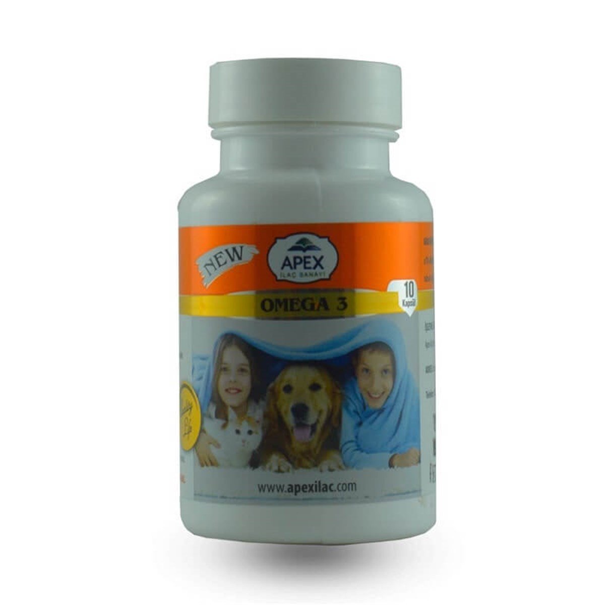 Apex OMEGA3 Kedi ve Köpek Balık Yağı 10 Tablet Petza