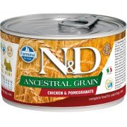 N D Mini Dusuk Tahilli Tavuk Narli Kopek Konserve Mamasi 140 Gr Petza