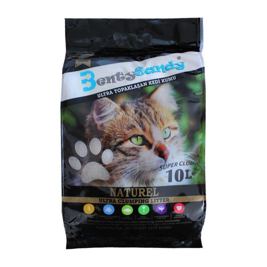 BentySandy Natural Kedi Kumu 10 Lt Petza