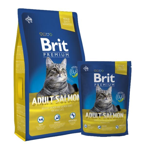 Brit Premium Cat Somonlu Kedi Maması 8 Kg Petza