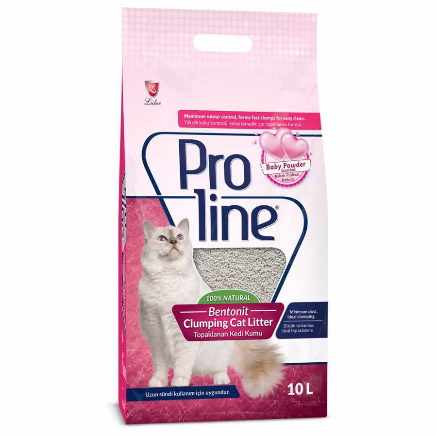 Pro Line Clumping Cat Litter Topaklanan Kedi Kumu Parfümlü 10 Lt Petza