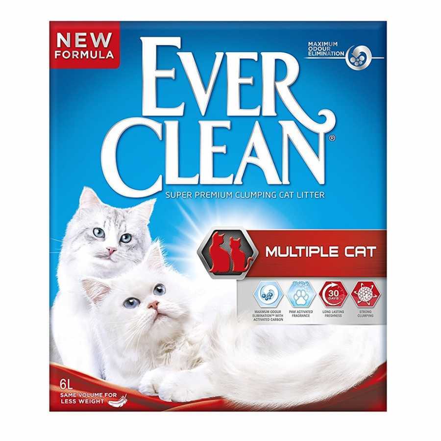 Ever Clean Multiple Cat Kedi Kumu 10 Lt Petza