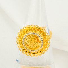 favori gold papatya tugrali 14 ayar altin yuzuk