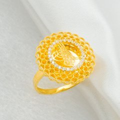 favori gold papatya tugrali 14 ayar altin yuzuk