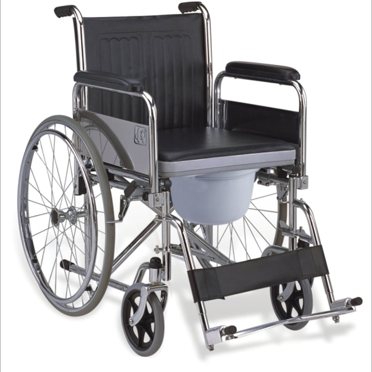 Кресло-коляска инвалидная (с санитарным устройством) fs692-45